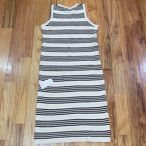 Pendleton Black and Cream Striped Fabric - Picture 9 of 16